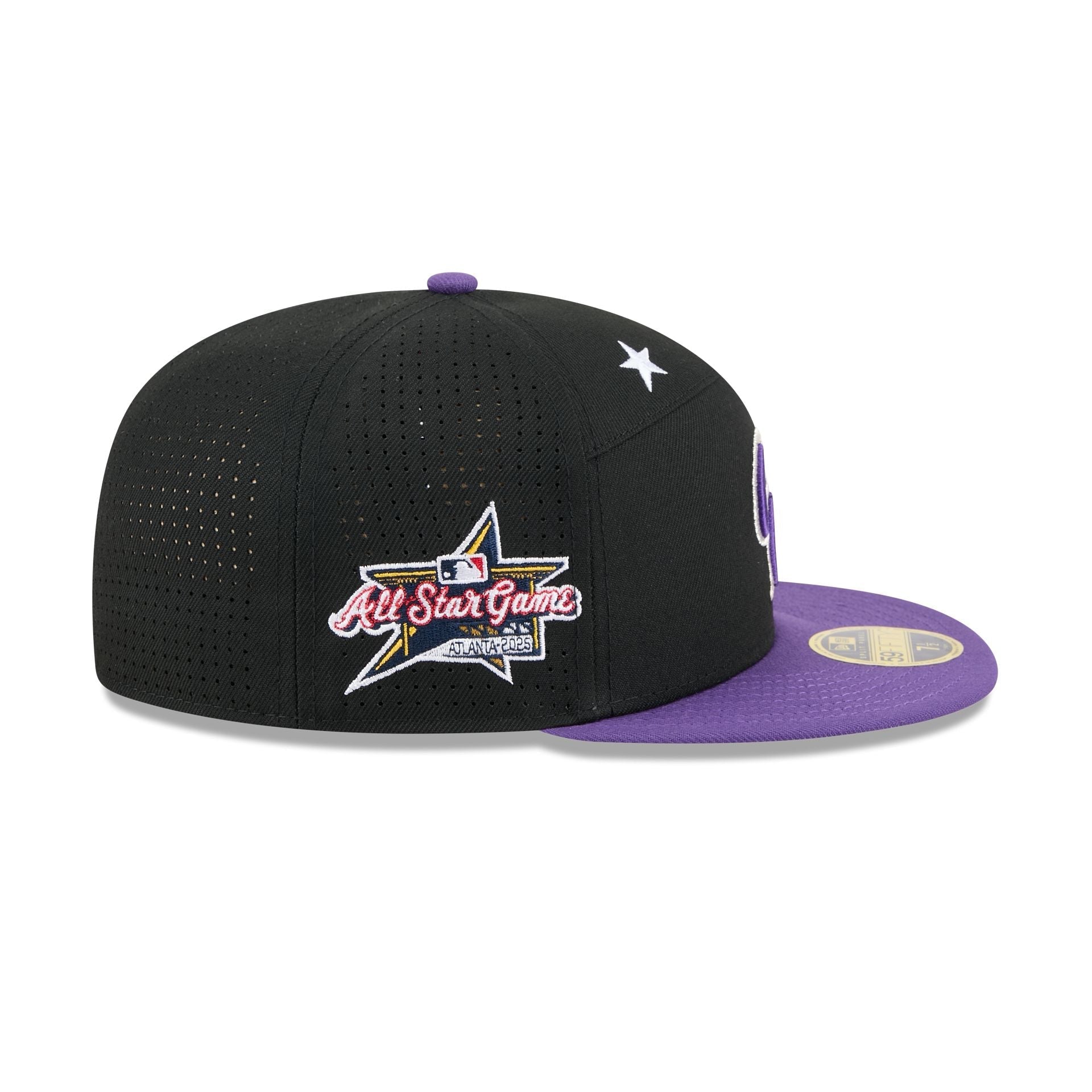 Colorado Rockies 2025 All-Star Game Split Panel 59FIFTY Fitted Hat