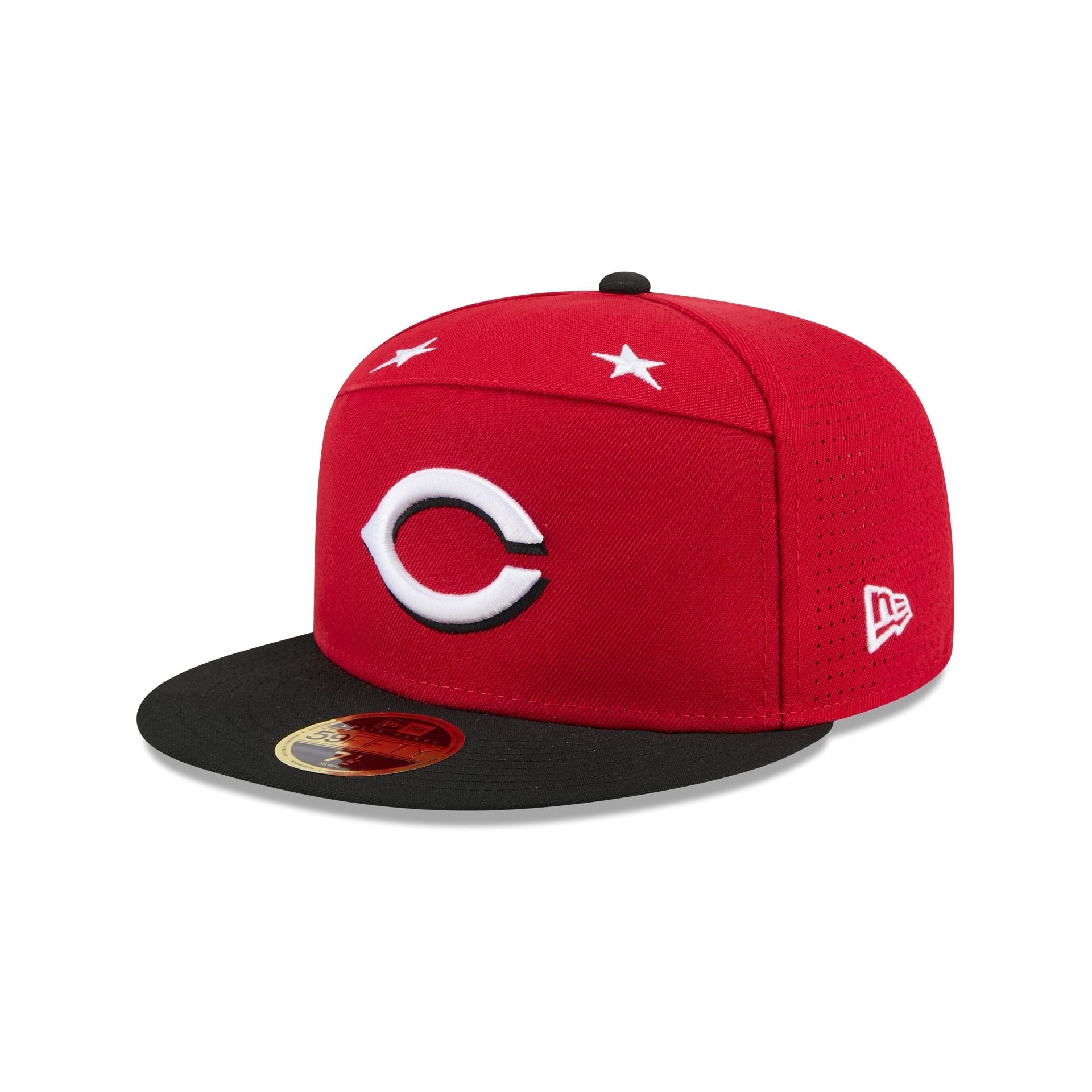 Cincinnati Reds 2025 All-Star Game Split Panel 59FIFTY Fitted Hat