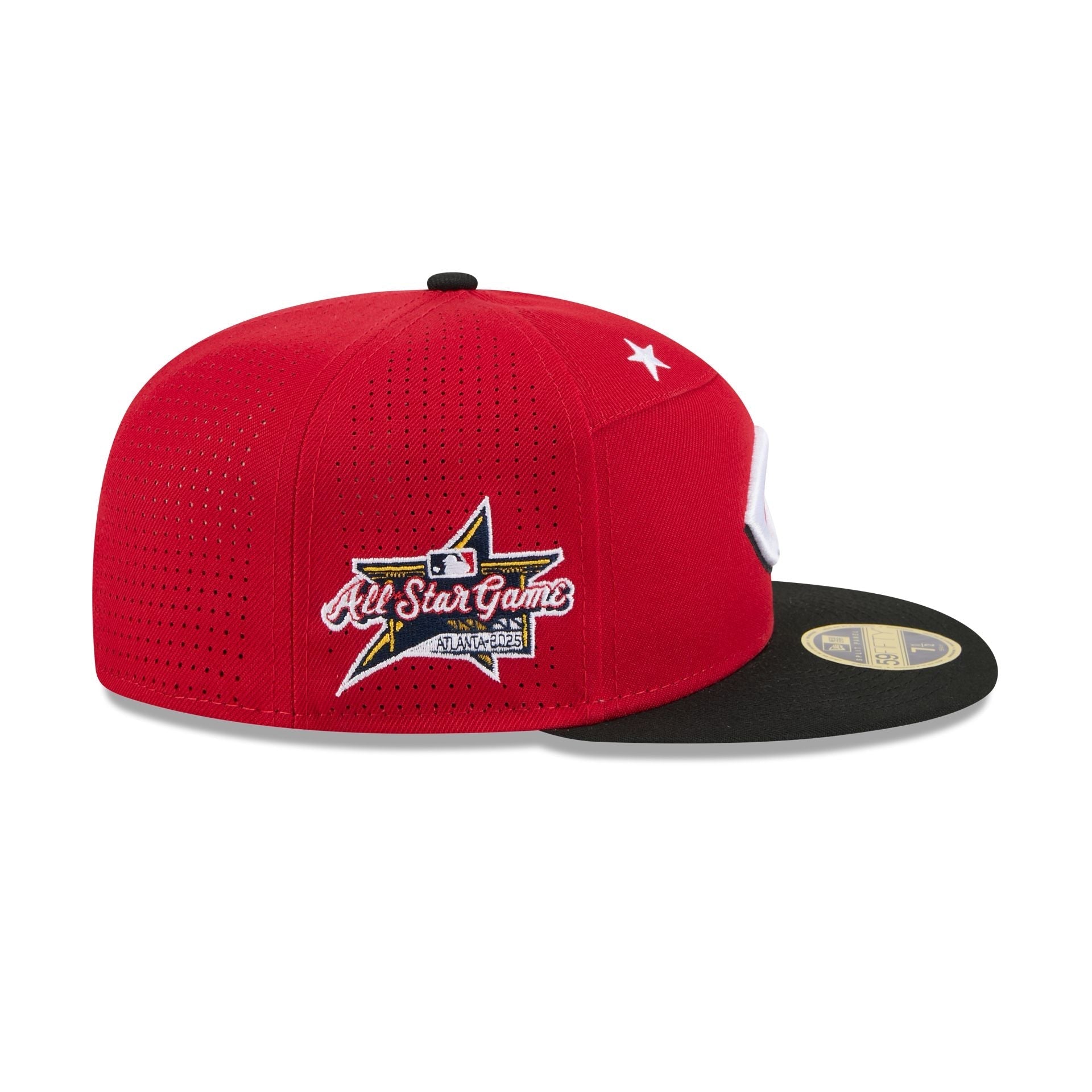 Cincinnati Reds 2025 All-Star Game Split Panel 59FIFTY Fitted Hat