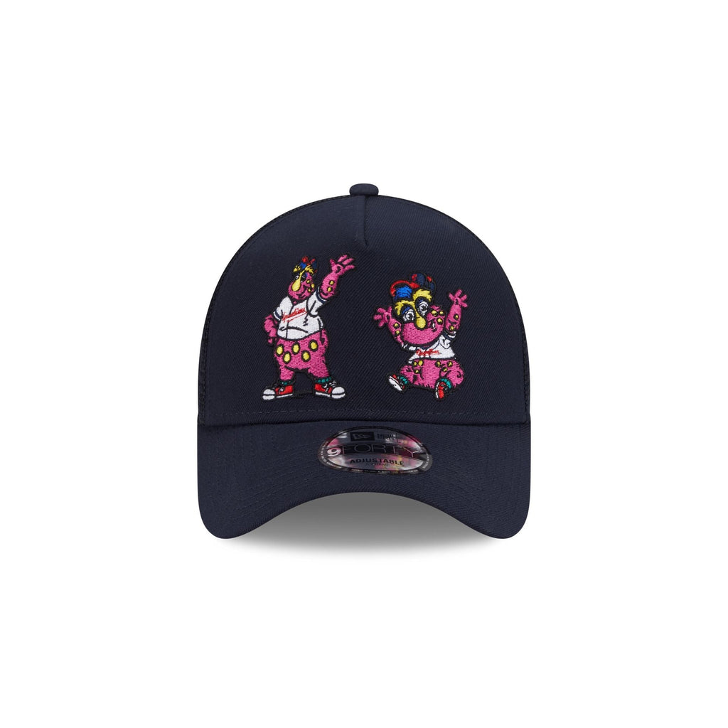Cleveland Guardians Generation Mascots 9FORTY A-Frame Trucker Hat