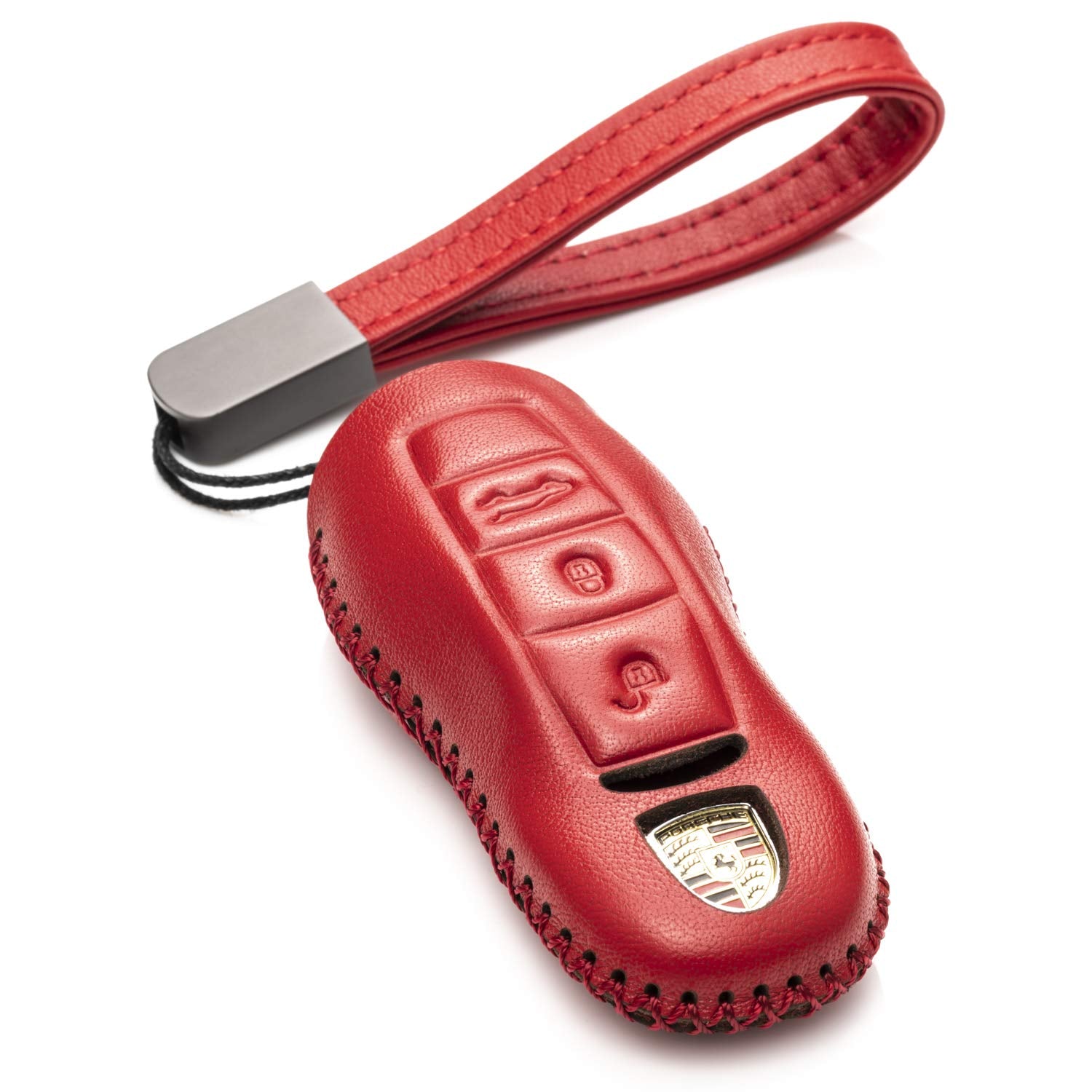 Porsche Leather Car Key Case