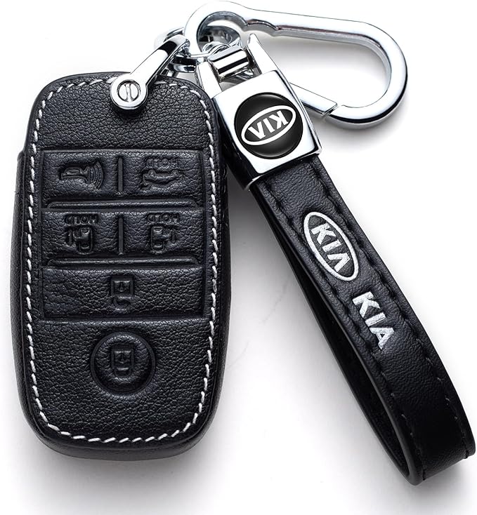 KIA Leather Car Key Case