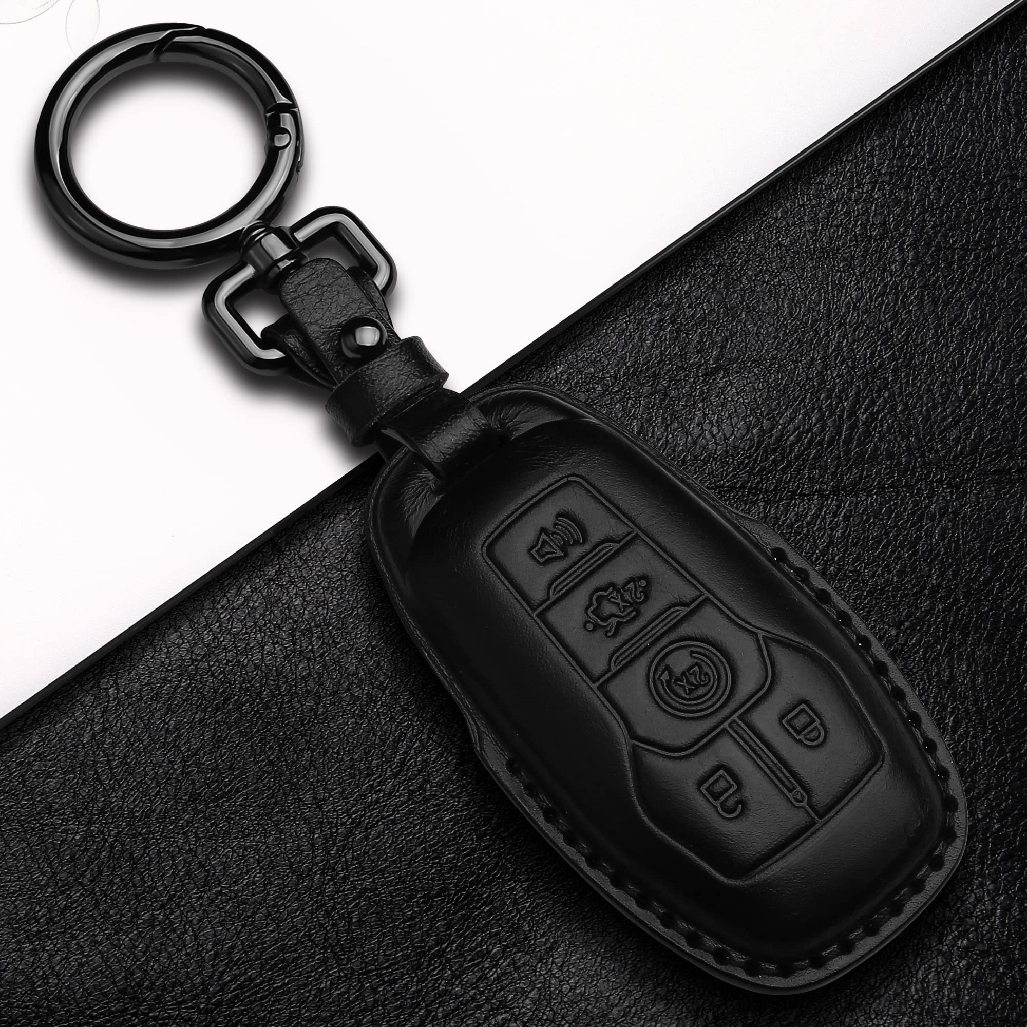 Ford Leather Car Key Case