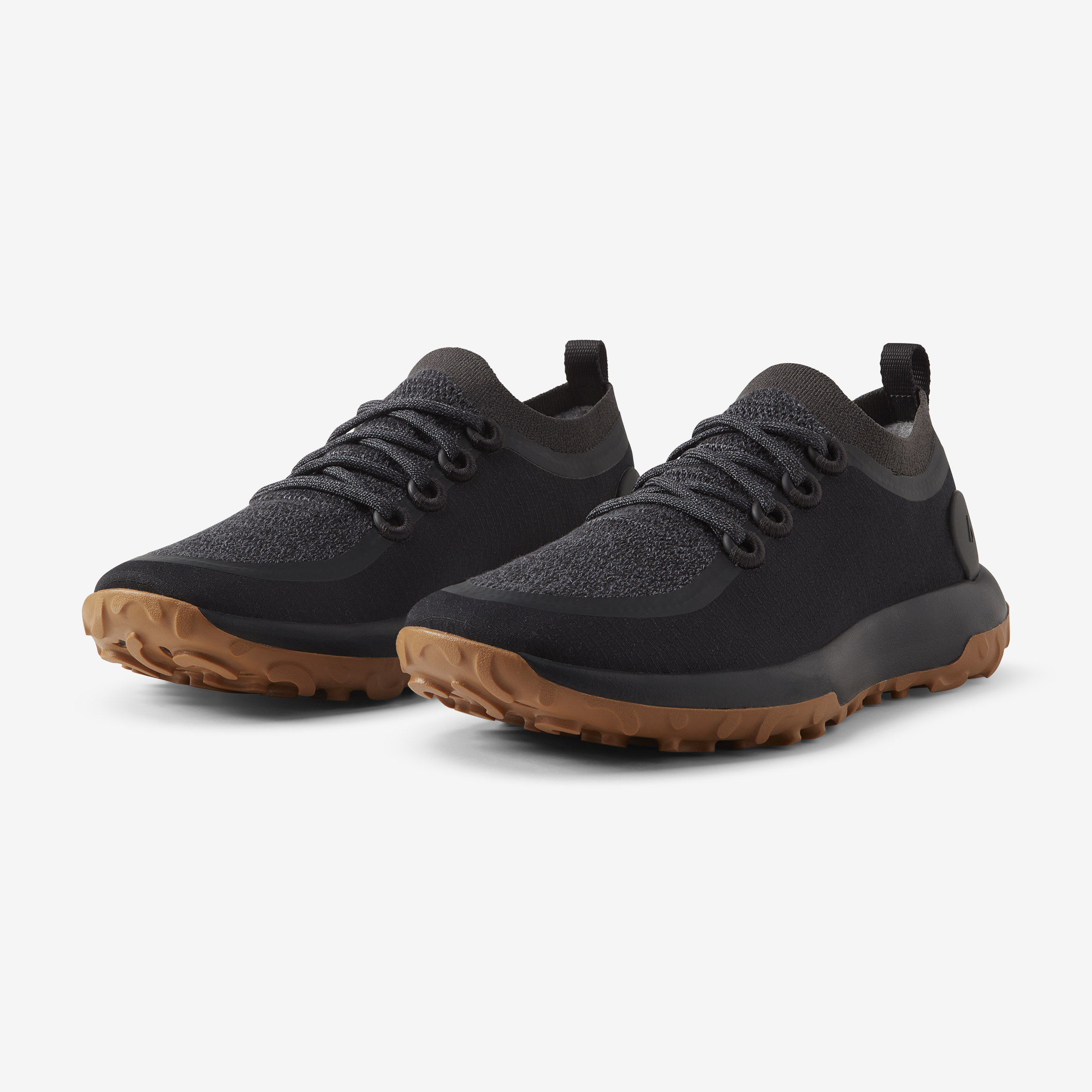 Men's Trail Runner - Natural Black (Rugged Khaki Sole)