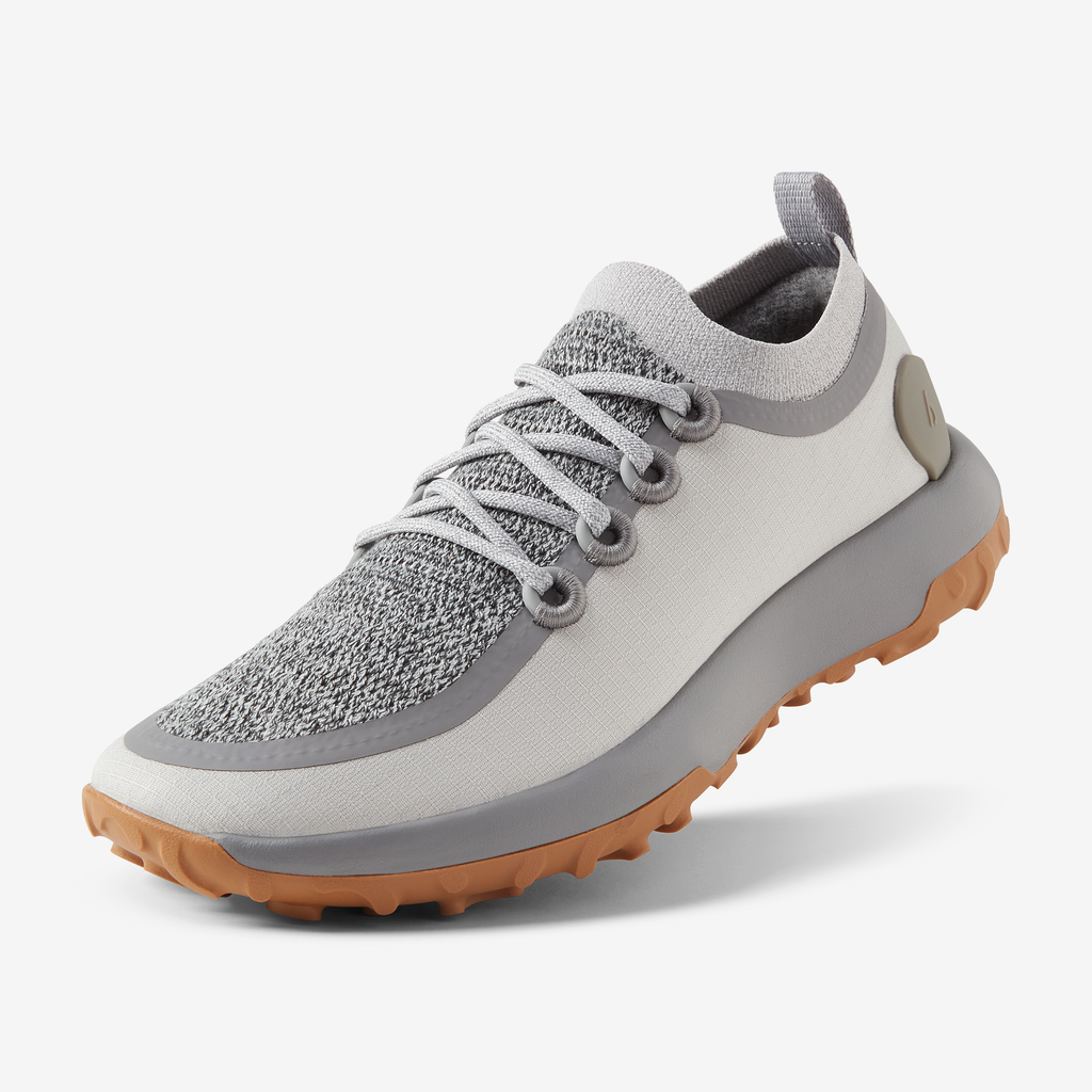 Men's Trail Runner - Medium Grey (Rugged Khaki Sole)