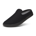 Women's Wool Lounger Mule - Natural Black (Natural Black Sole)
