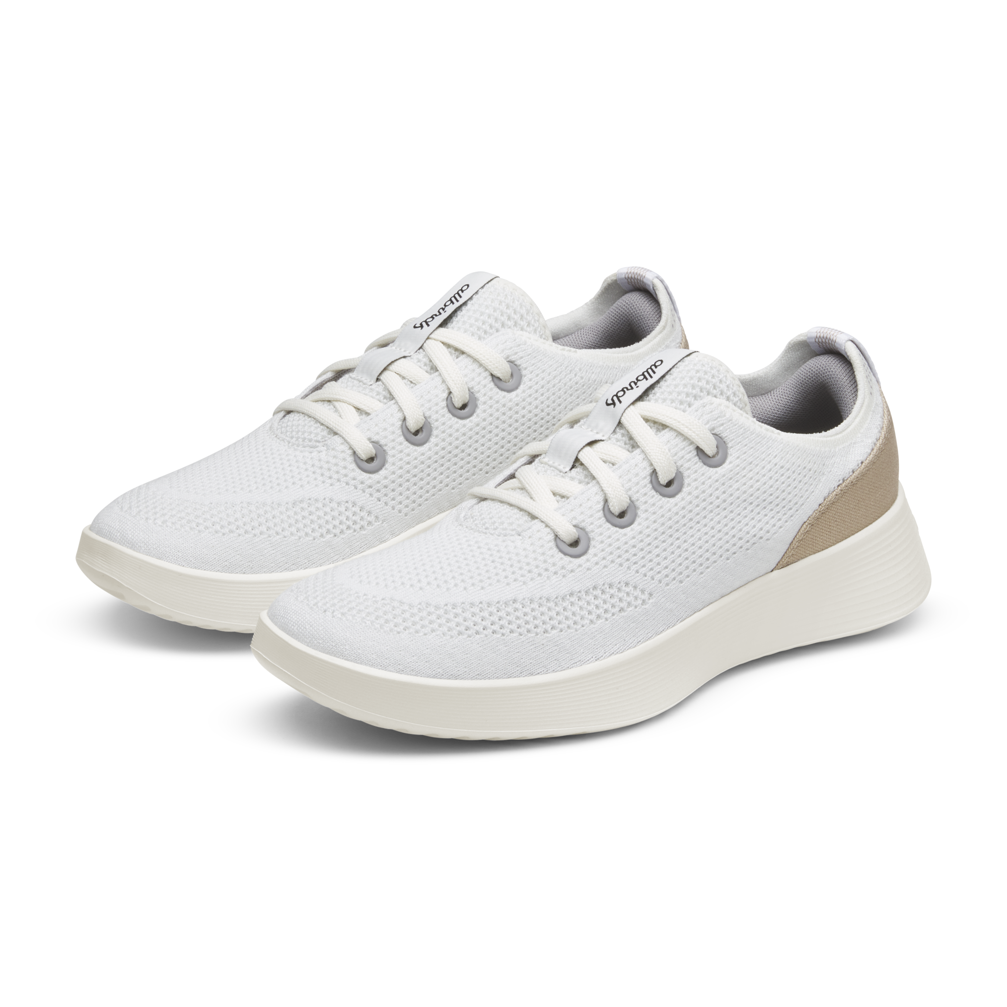 Women's Tree Runner Go - Blizzard/Light Khaki (Natural White Sole)