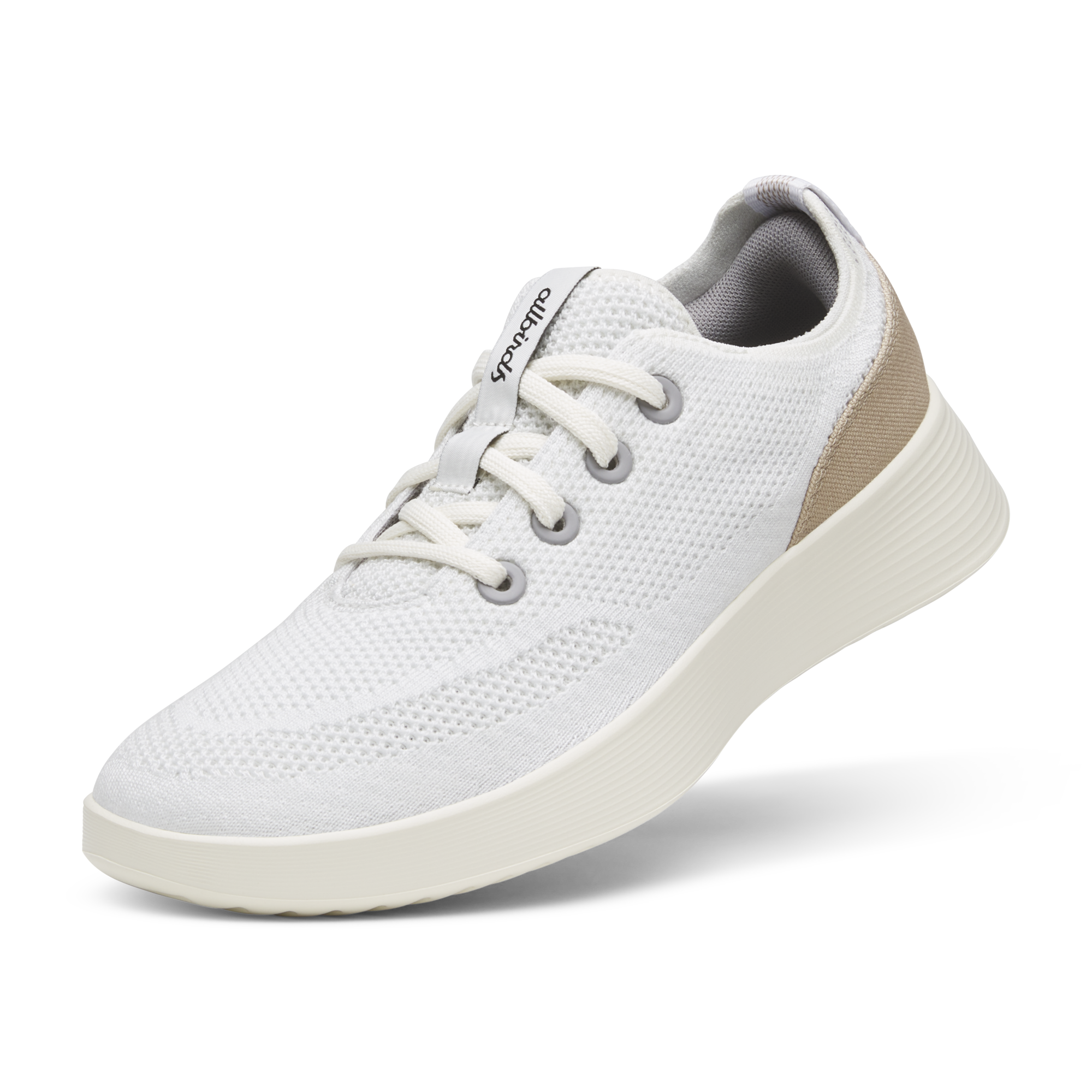 Women's Tree Runner Go - Blizzard/Light Khaki (Natural White Sole)