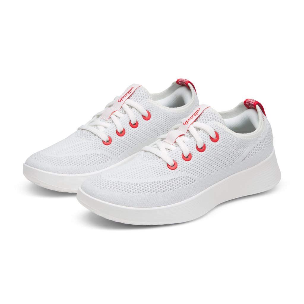 Men's Tree Runner Go - Blizzard/Bold Red (Blizzard Sole)