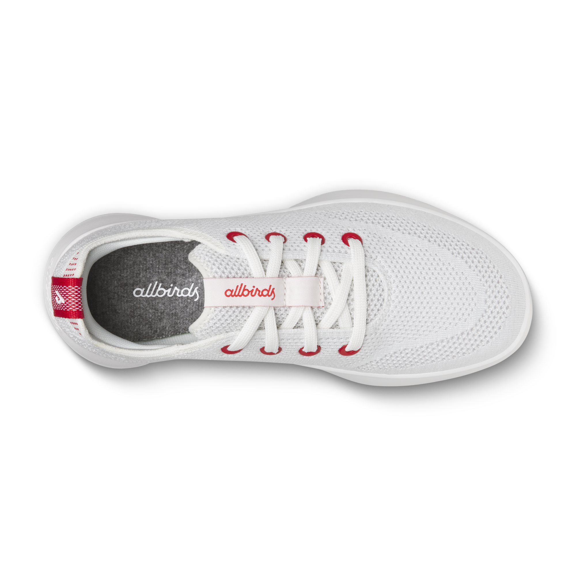 Men's Tree Runner Go - Blizzard/Bold Red (Blizzard Sole)