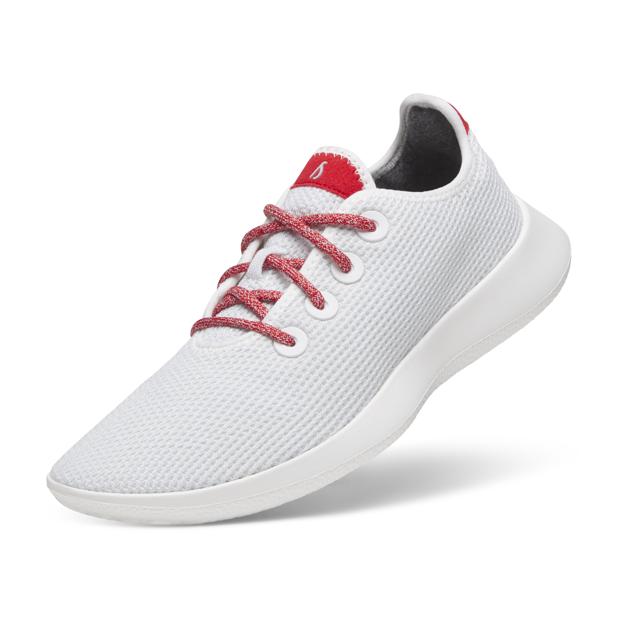 Men's Tree Runner - Blizzard/Bold Red (Blizzard Sole)