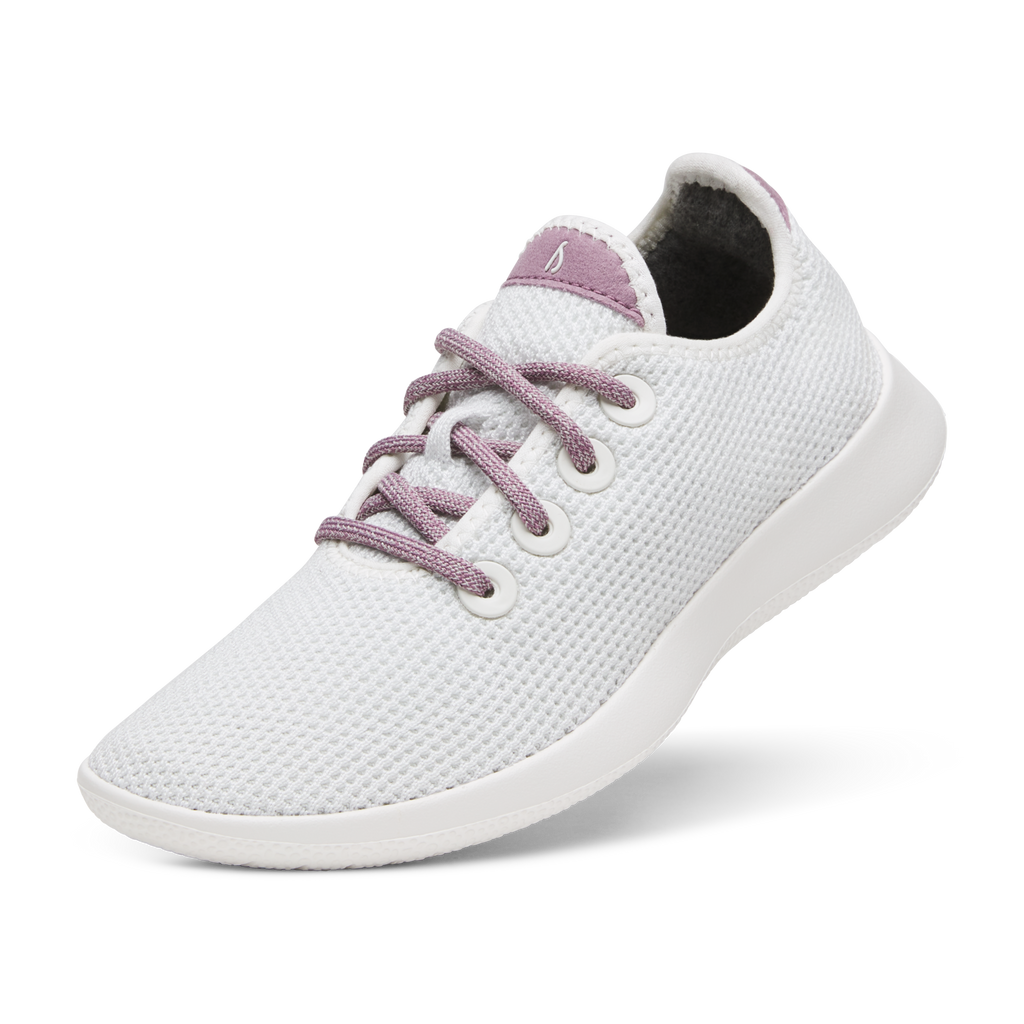 Women's Tree Runner - Blizzard/Hanami Plum (Blizzard Sole)