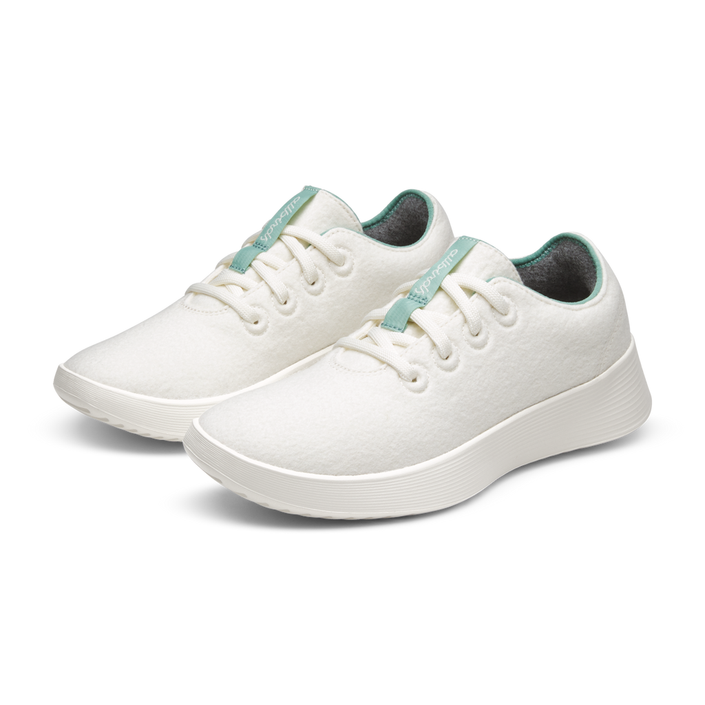 Women's Wool Runner Go - Natural White/Lux Liberty (Natural White Sole)