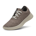 Women's Wool Runner Go - Rustic Brown (Weathered Grey Sole)