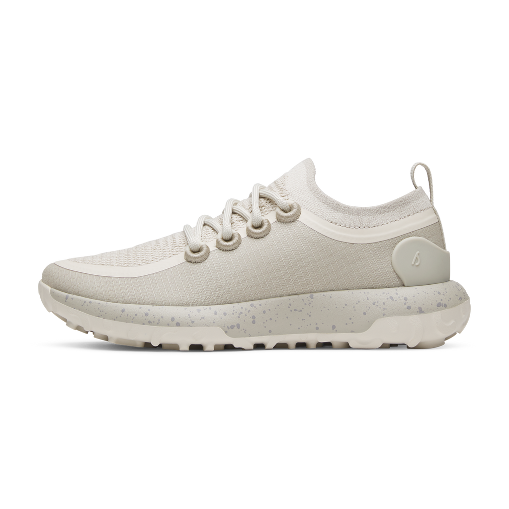 Men's Trail Runner - Weathered White (Weathered Grey Sole)