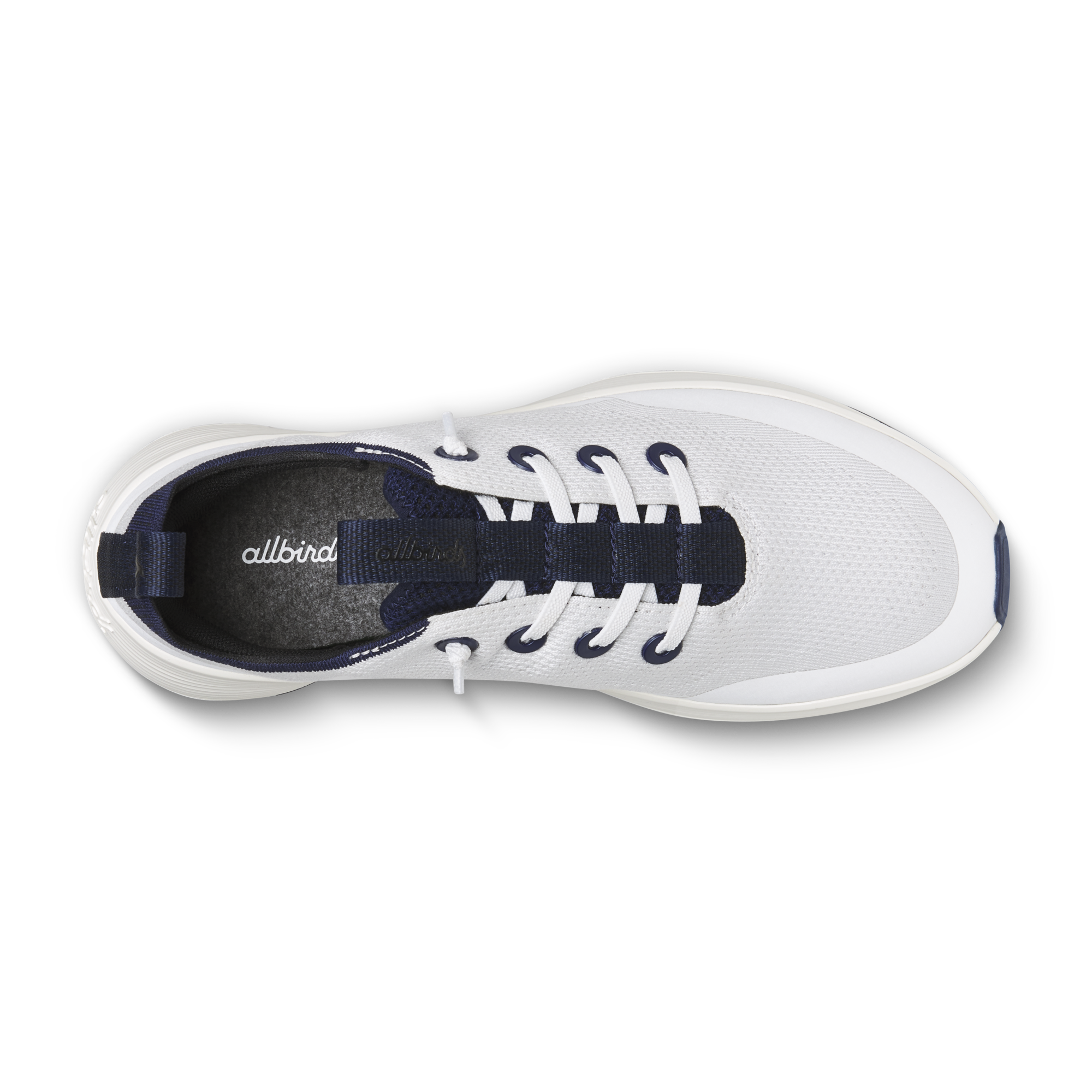 Women's Tree Runner Go - Utility - Blizzard/Deep Navy (Natural White Sole)