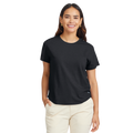Women's Soft Merino Tee - True Black