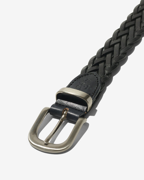 Braided Leather Belt