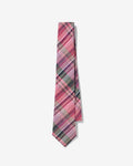 Linen Madras Necktie