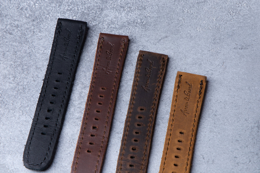 Porter Watch Strap - Tobacco