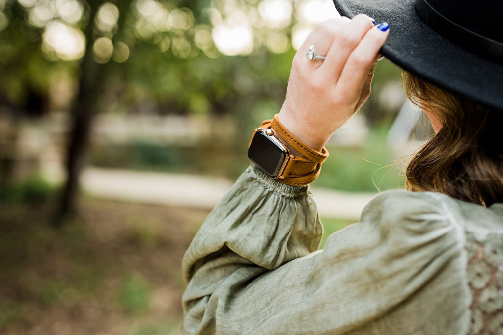 Triple Tour™ Apple Watch Band - Tobacco