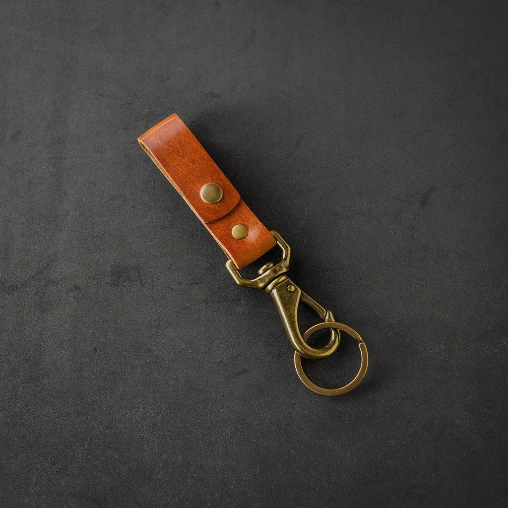 Leather Keychain Belt Clip
