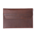 Leather MacBook Envelope Case - Chestnut