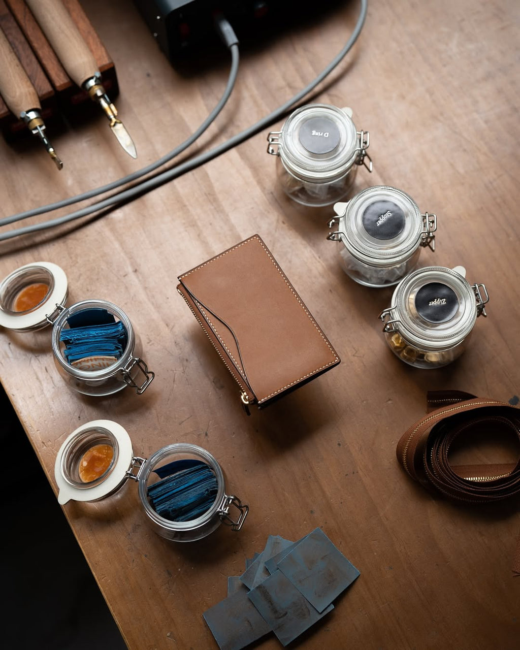 Coins Cardholder – Barenia Leather