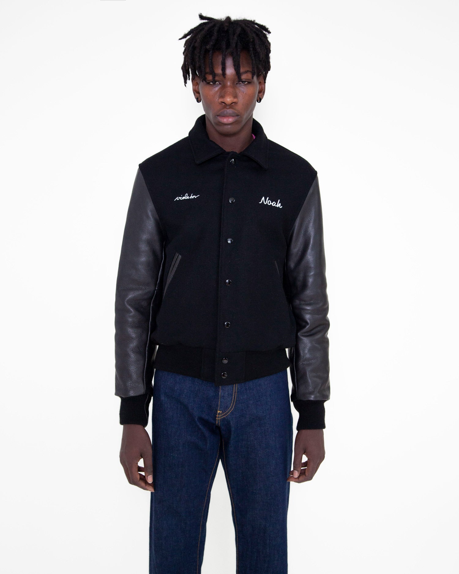 Violator Rose Varsity Jacket