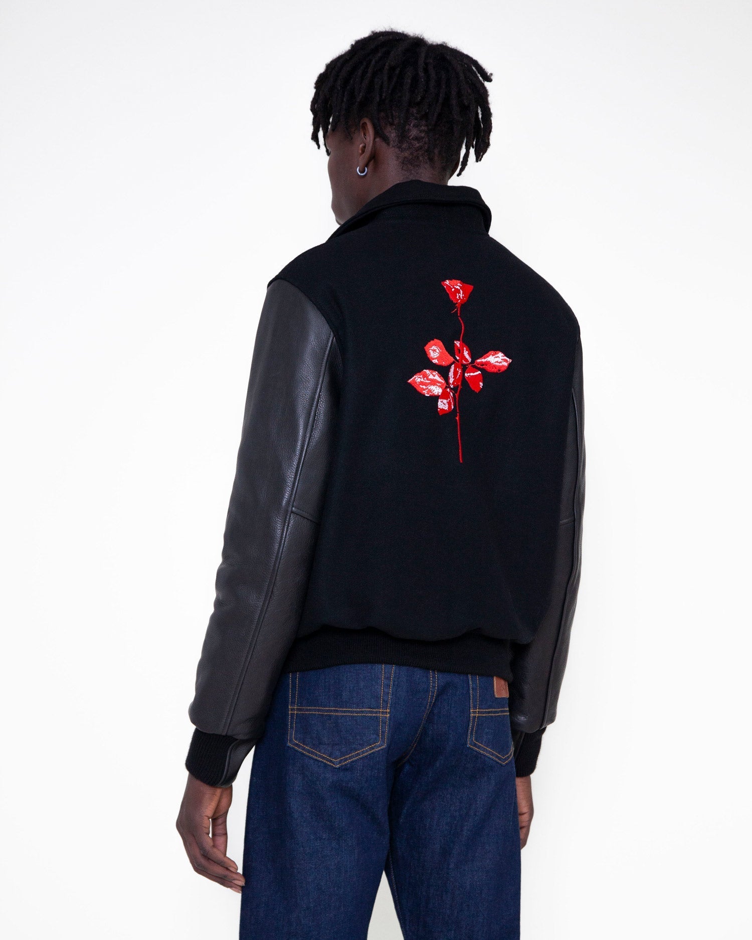 Violator Rose Varsity Jacket