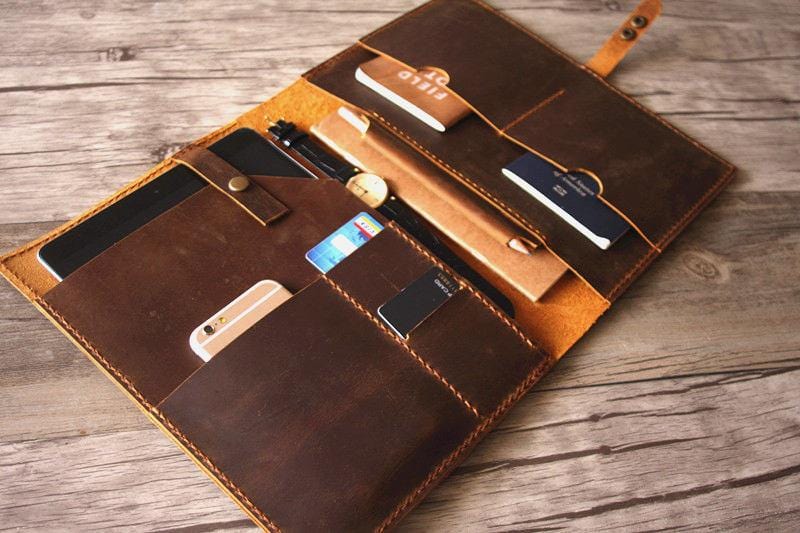 Personalized Macbook Pro Cover 15 inch Leather Case