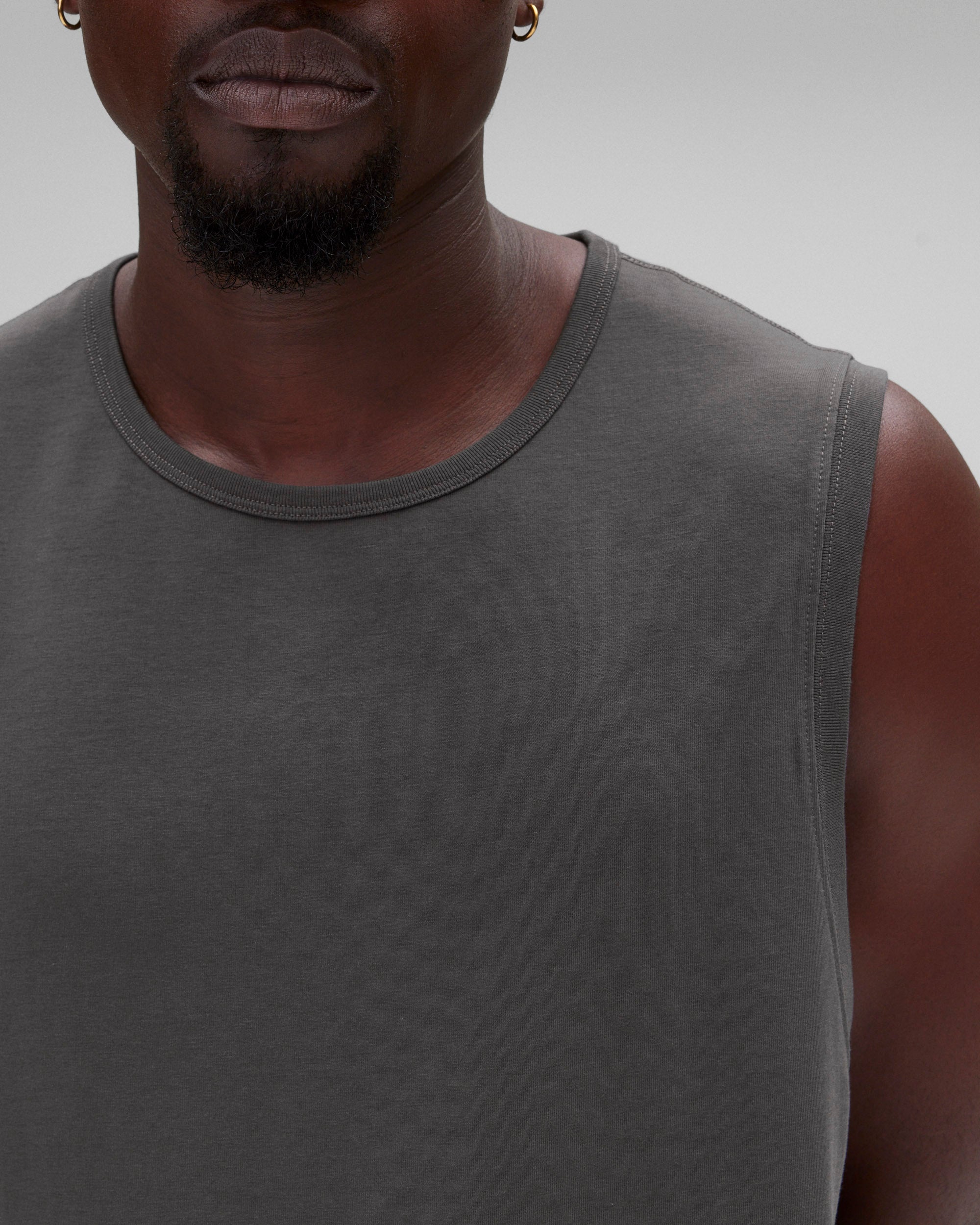 Copper Jersey Sleeveless Shirt - Vault