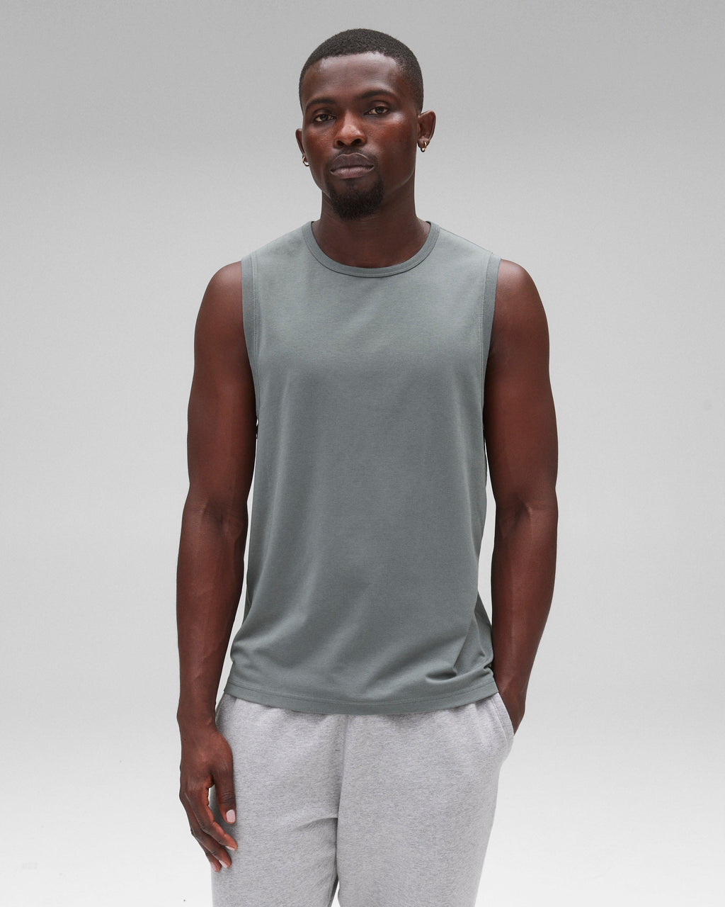 Copper Jersey Sleeveless Shirt - Vault