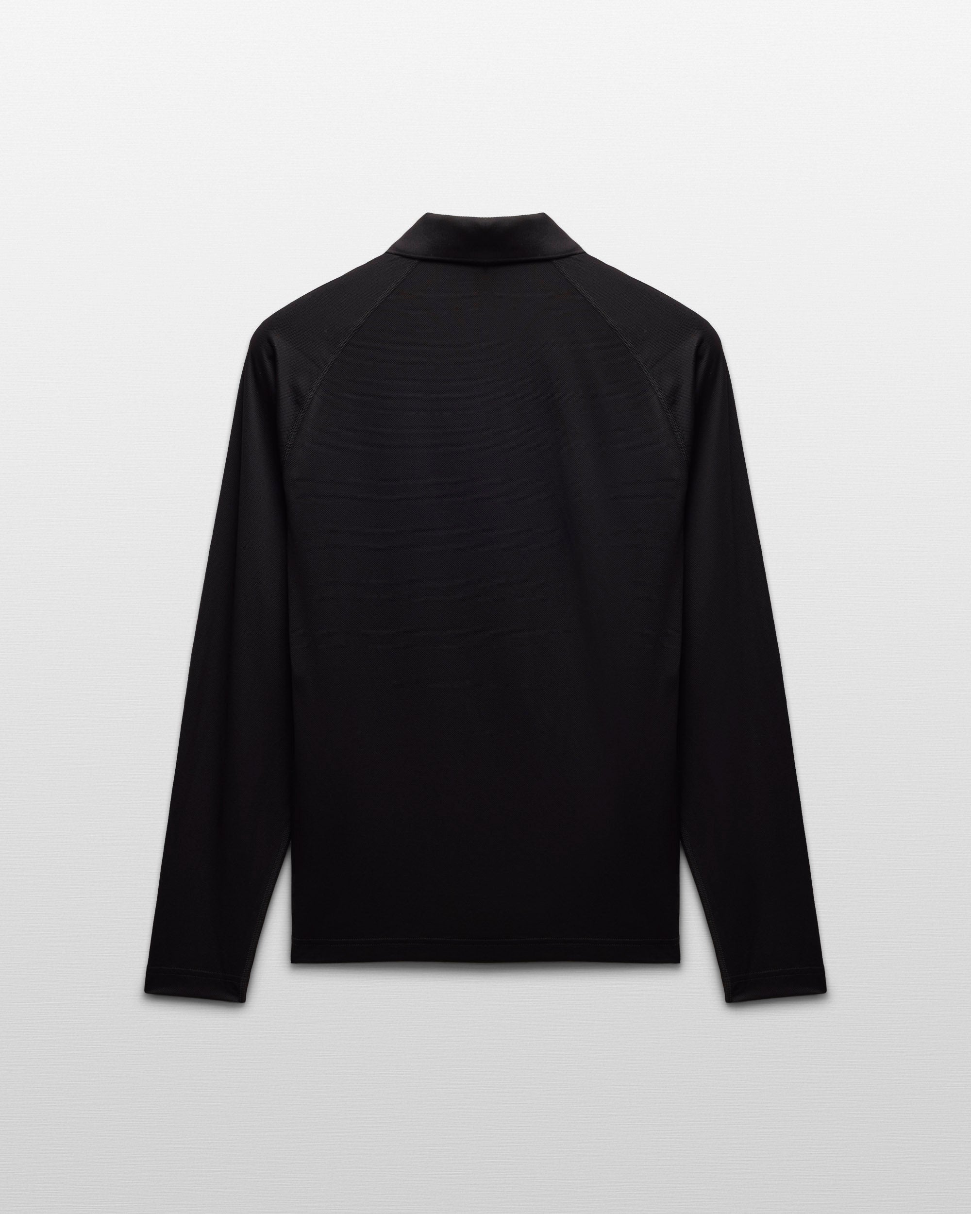 Tech Pique Playoff Long Sleeve Polo - Vault