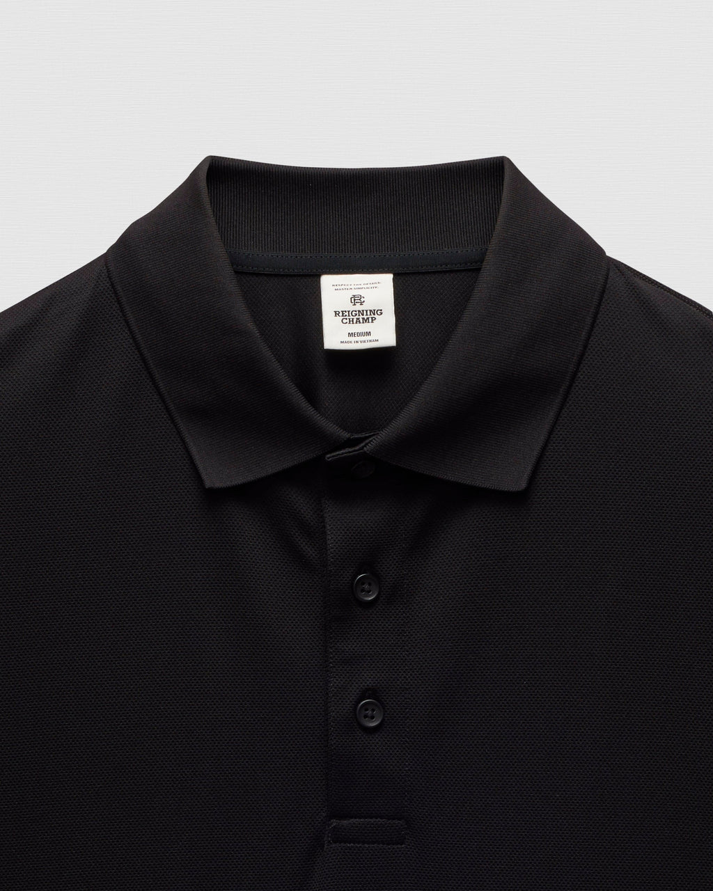 Tech Pique Playoff Long Sleeve Polo - Vault