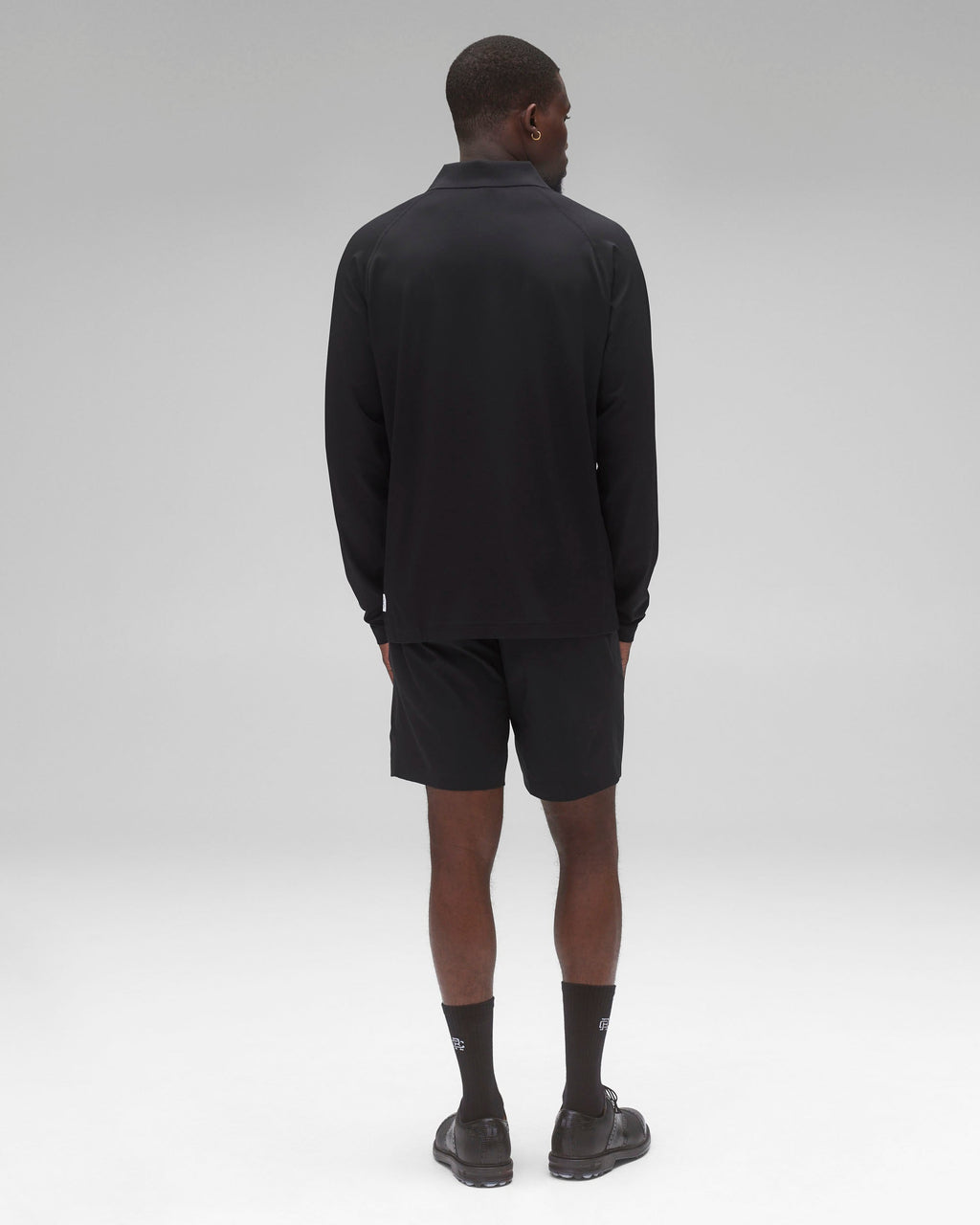 Tech Pique Playoff Long Sleeve Polo - Vault