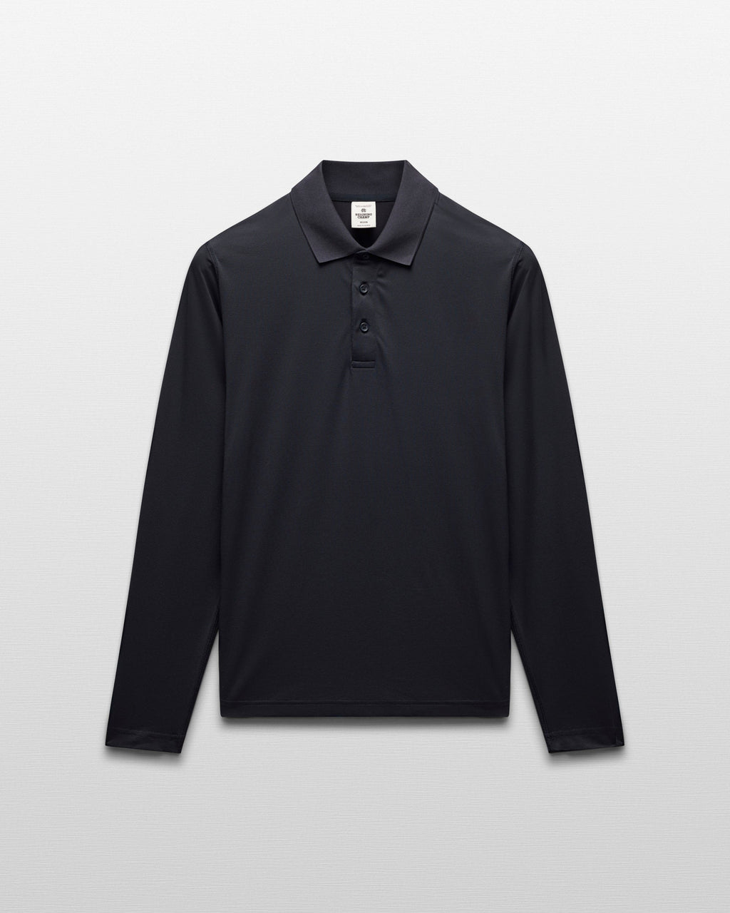 Tech Pique Playoff Long Sleeve Polo - Vault