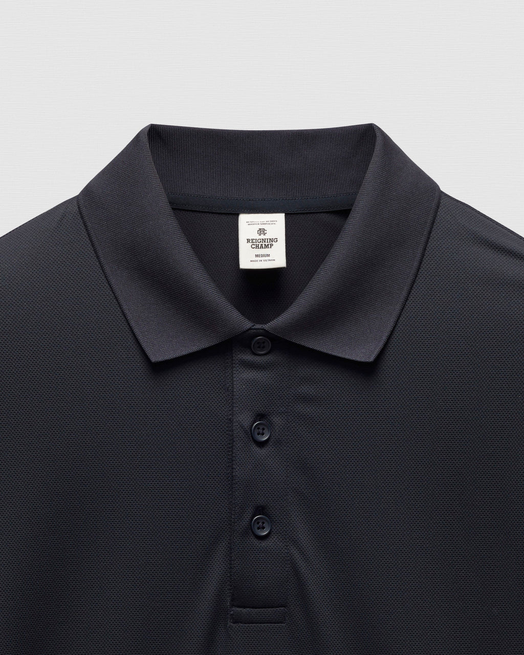 Tech Pique Playoff Long Sleeve Polo - Vault