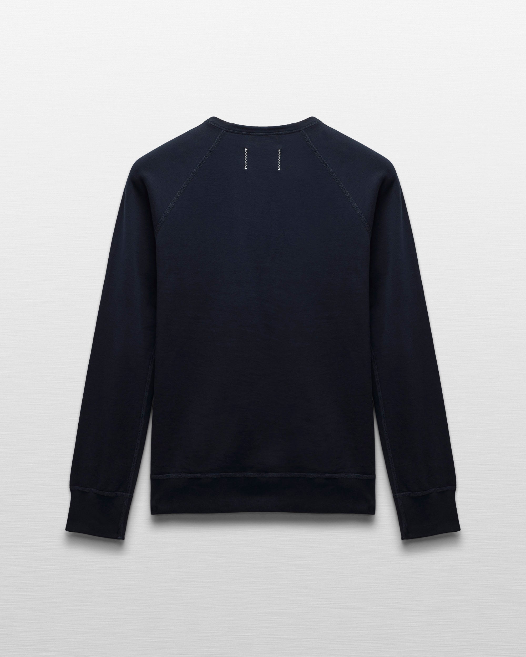 Lightweight Terry Slim Crewneck