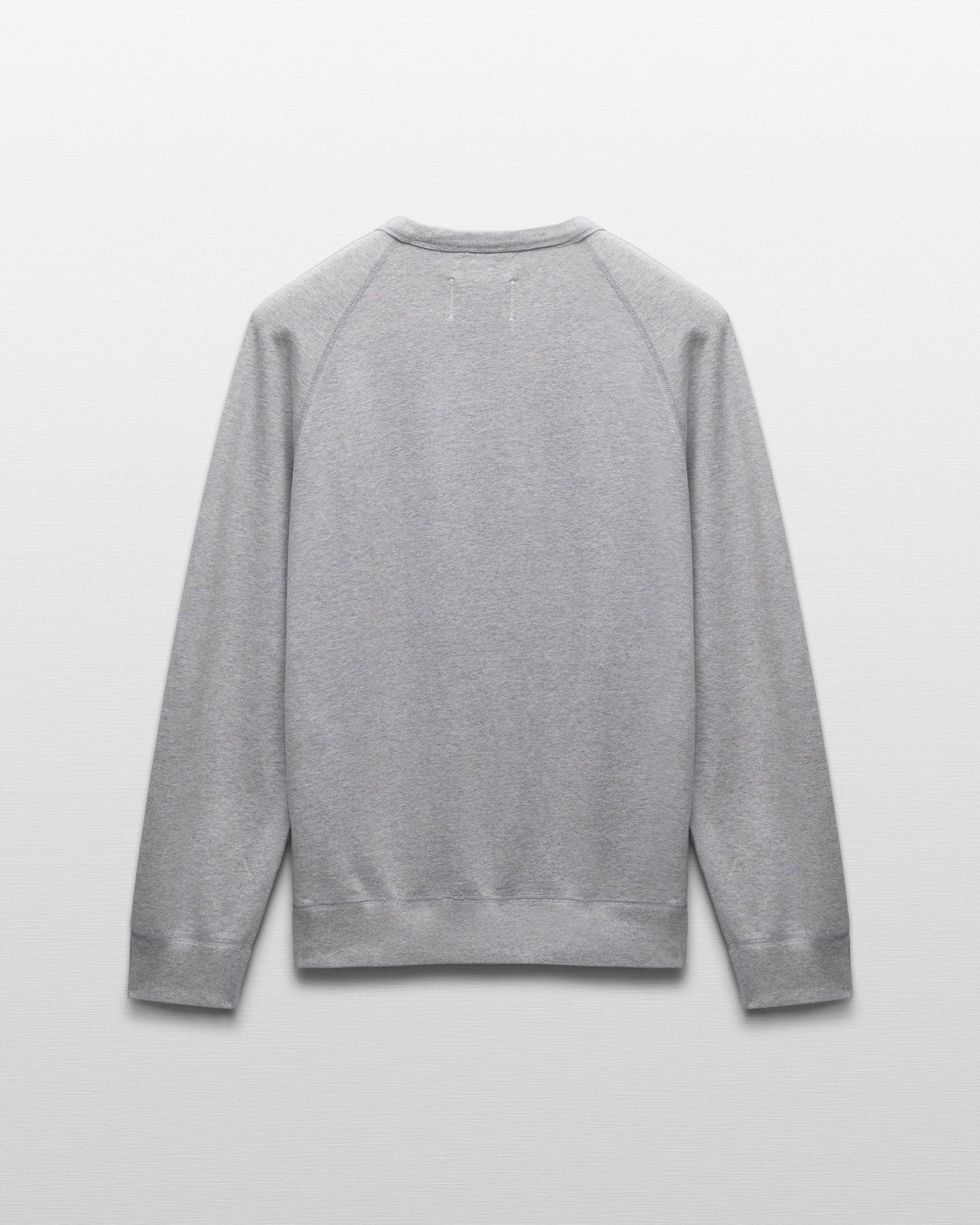 Midweight Terry Arch Logo Standard Crewneck