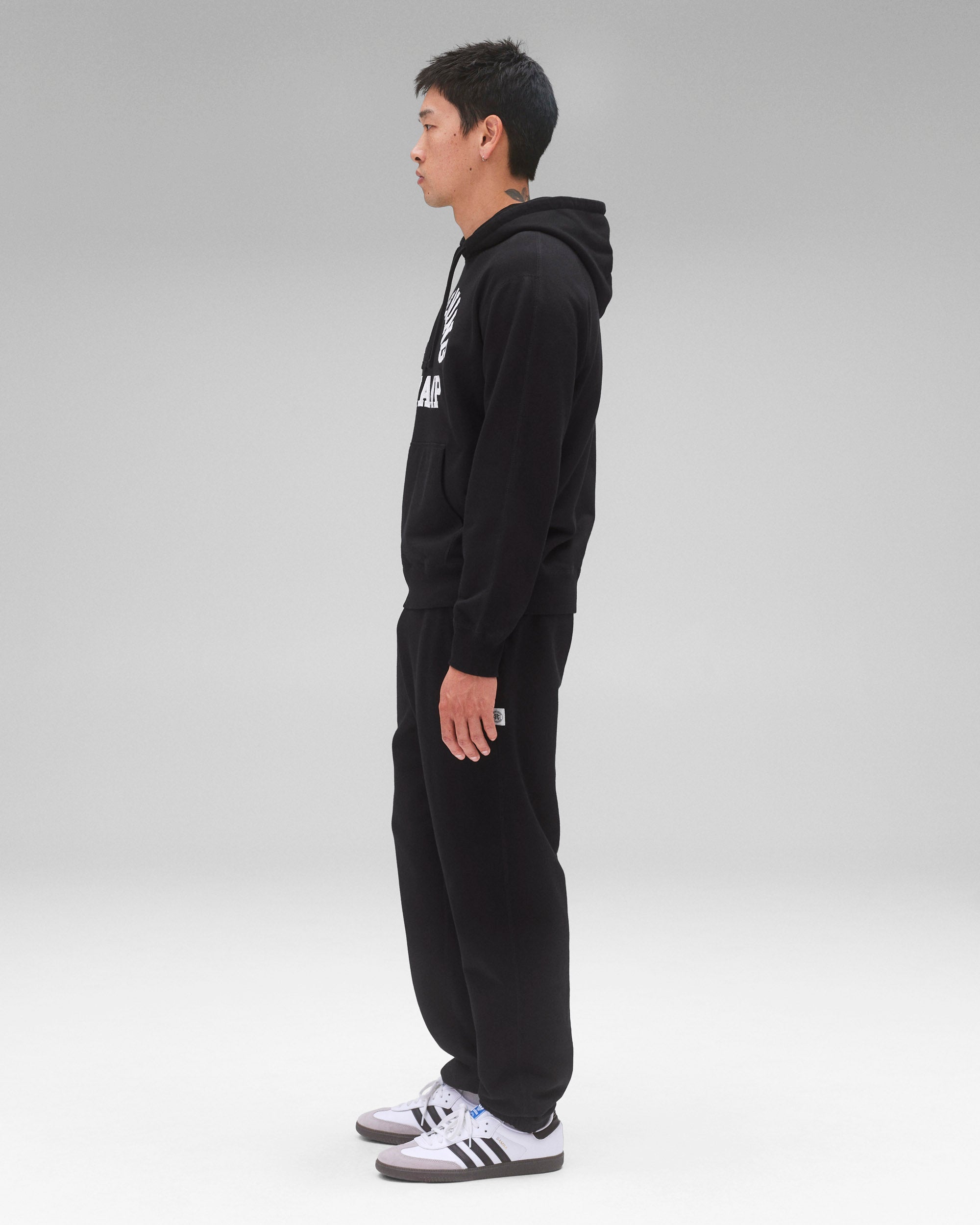Midweight Terry Arch Logo Standard Hoodie