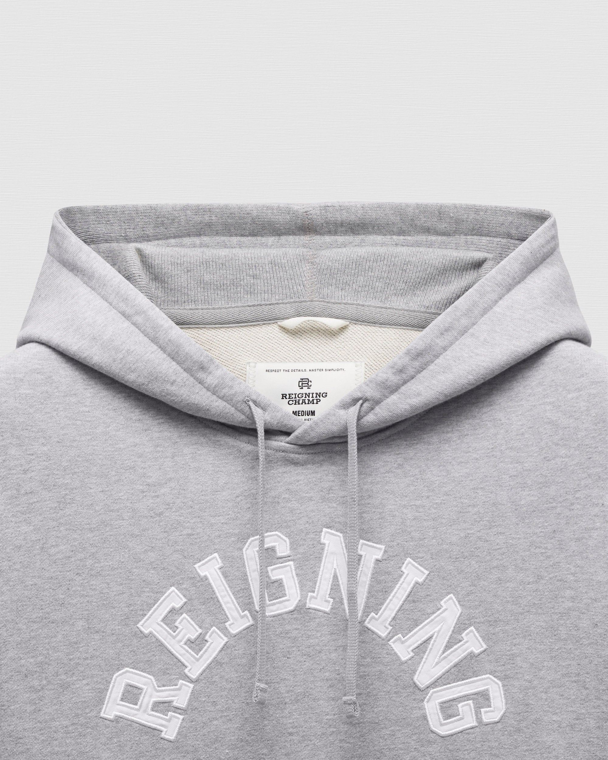 Midweight Terry Arch Logo Standard Hoodie