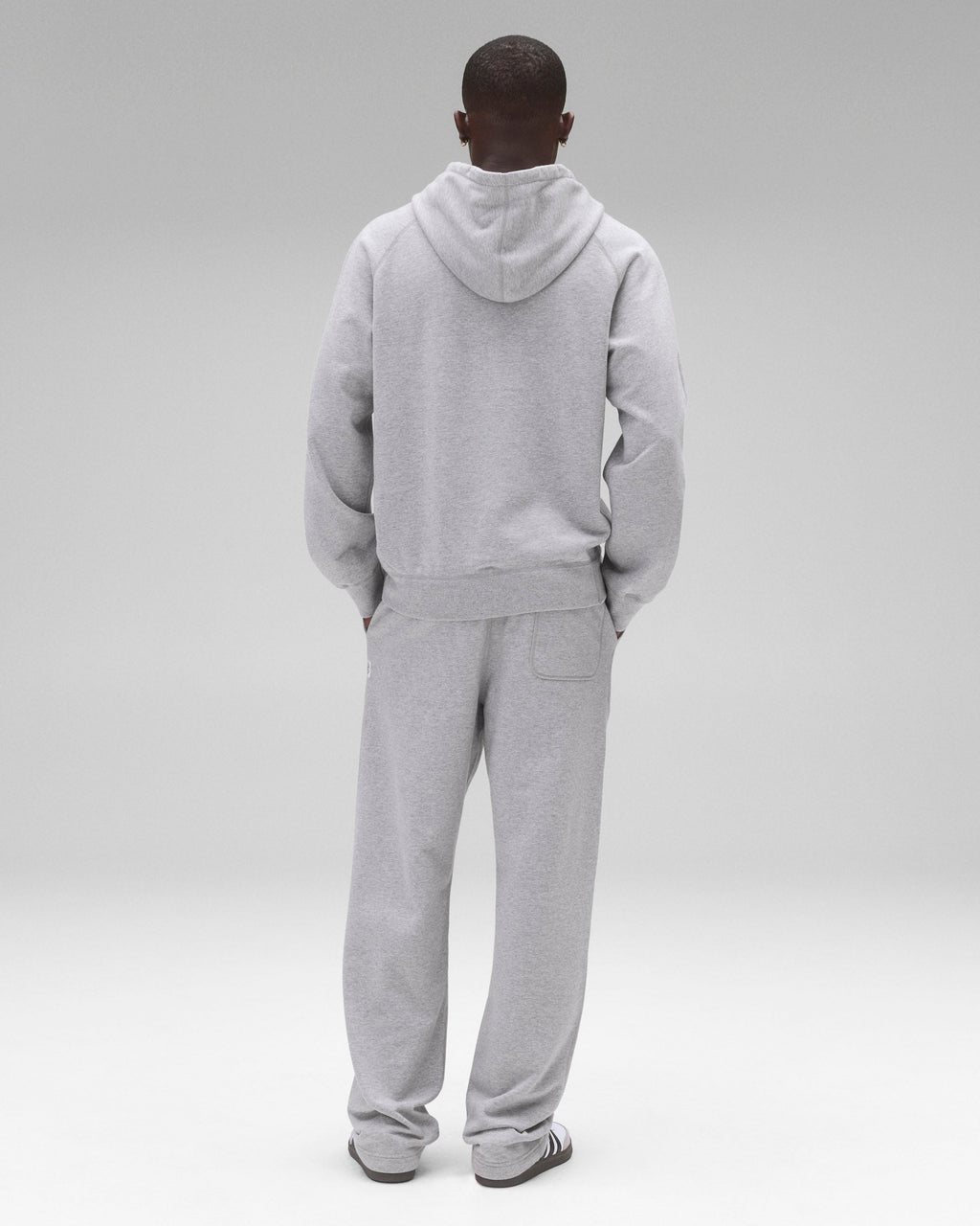 Midweight Terry Arch Logo Standard Hoodie