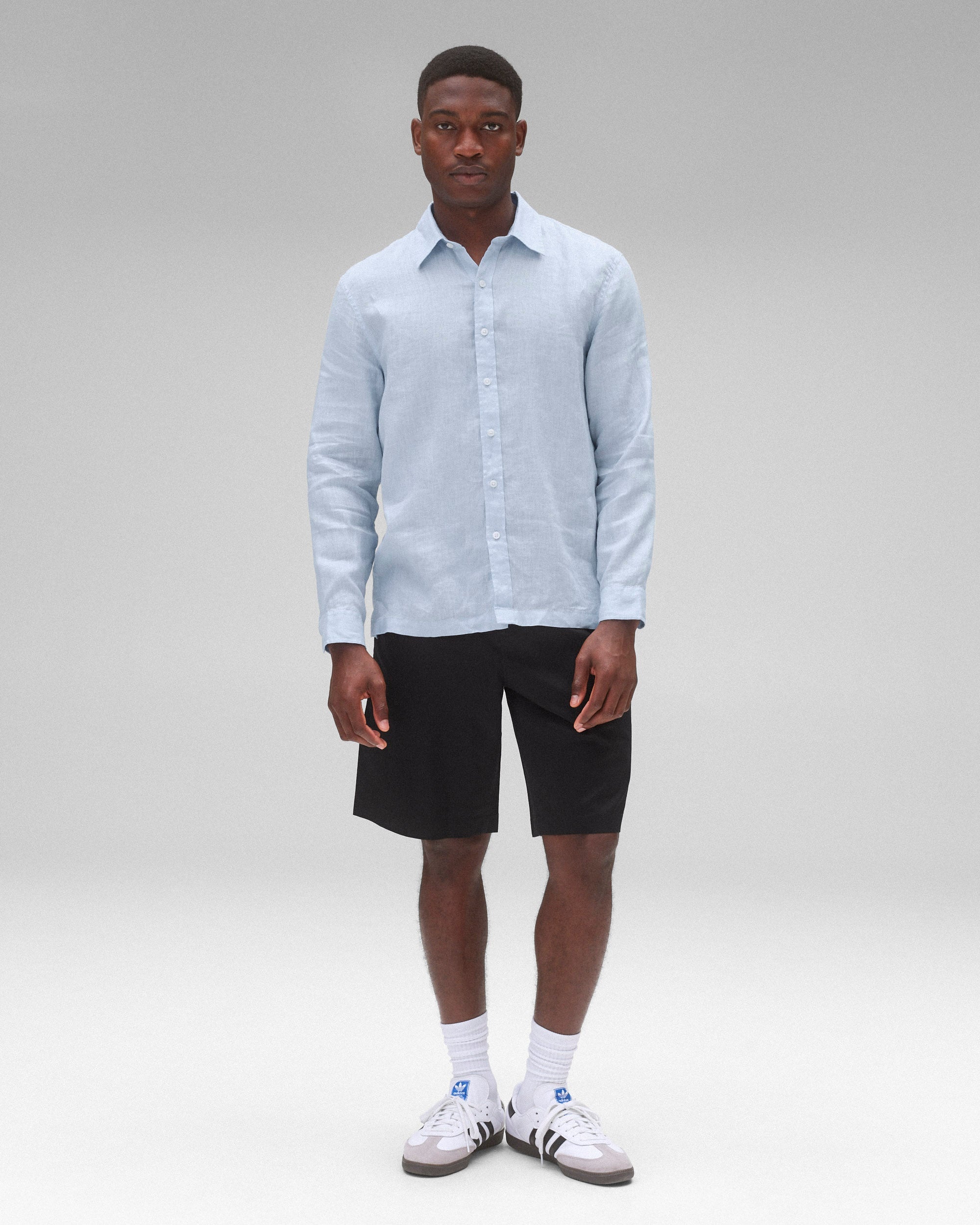 Solotex Linen Pavilion Relaxed Short 10"