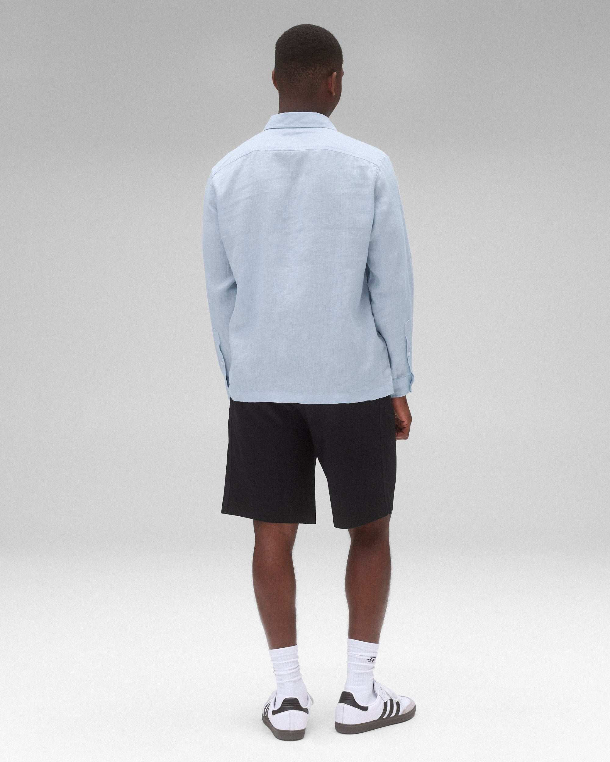 Solotex Linen Pavilion Relaxed Short 10"