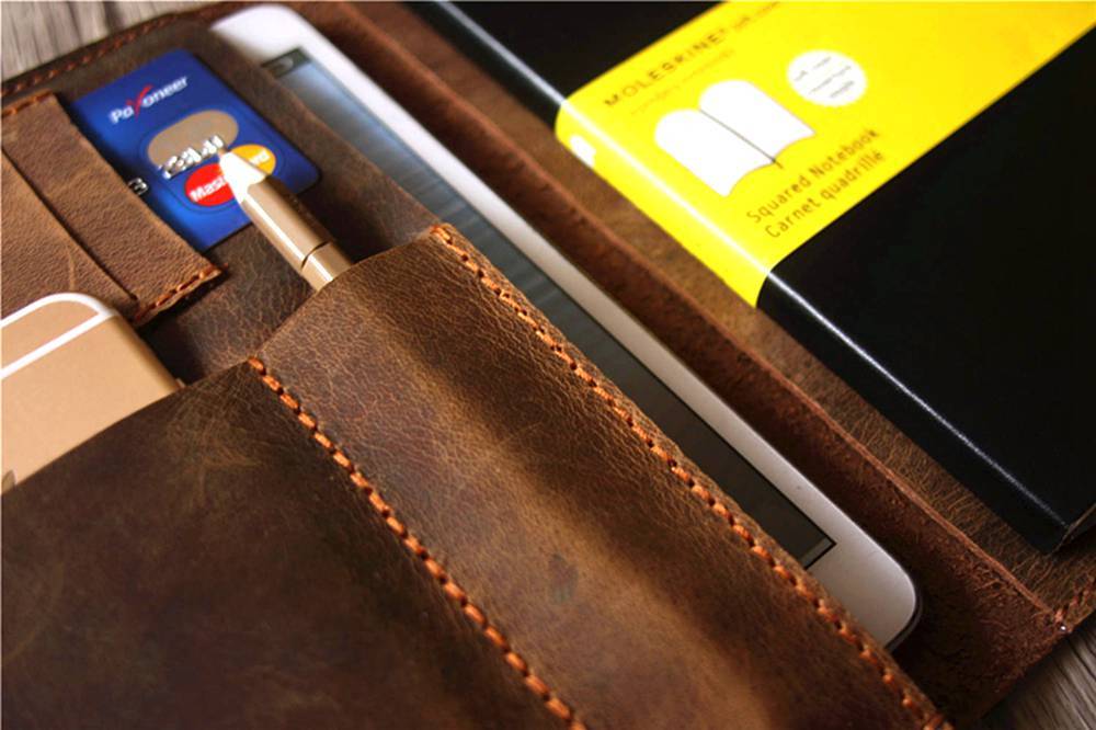 Vintage Leather Refillable Journal Cover