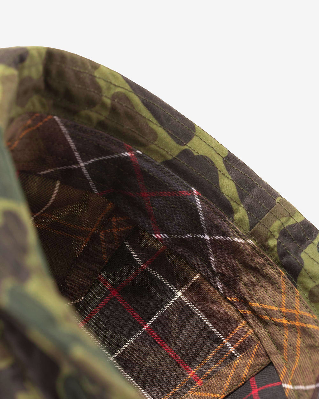 Noah x Barbour Camo Waxed Bell Hat