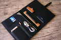 Black Leather Legal Pad Portfolio