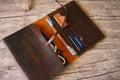 Personalized Leather Macbook Laptop Sleeve Cover