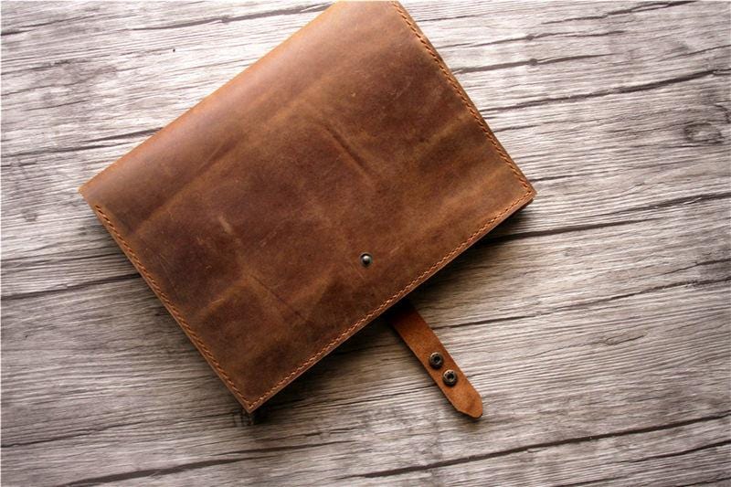Handmade Personalized Leather iPad 9.7 inch Case Cover
